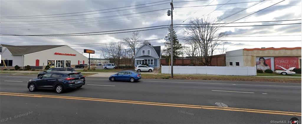 This property is conveniently located in Downtown Hamden's Main Road which frequents an average of 8, 000 cars a day. The house features a Huge lot and is situated in a commercial zone (T4). This is a great potential for many development projects. Currently being use as a residential single-family. A similar property on the same street is being use as a bank. Owner was previously approached by a developer, but wasn't ready to move. Owner is now ready to sell now that he's retired.