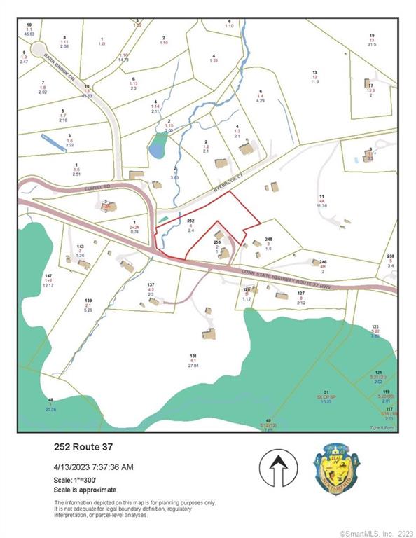 Having trouble finding the right home? Ready to build your own home? Let us help. 2.4 acres of land straddling Route 37, Elwell Road and Byebrook Court. Despite being on Route 37, the property is elevated from the roadway which offers privacy and seclusion. Plenty of room for a custom built home with a garage and nice yard.