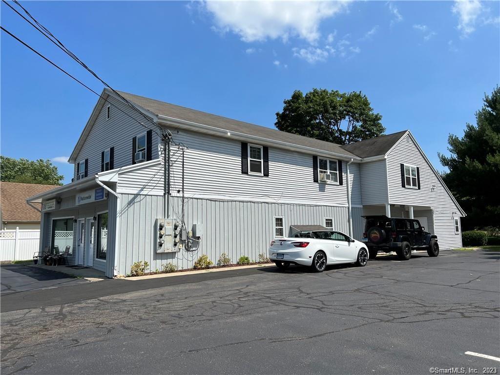 3 Room ground floor office space in small office/retail complex close to town and train station. Rent includes heat. Elec is shared. Central AC. Quiet location in building with good parking. Handicap accessible entrance.