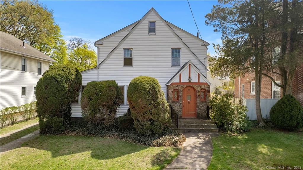 Charismatic Tudor steps from Edgewood Park & minutes to Westville Village, Yale Bowl & Westville Bowl. The property has had only 2 owners in the past 87 years. Custom built on the Griest Woods land, this home still boasts its 1930's charm: from its original crystal chandelier to lead glass accent windows, oak & pine floors w/border inlay & original cedar closet. The foyer includes a tree of life stone mosaic entrance & stone inlay floor that opens to a formal LR w/wood burning FP & windows for abundant natural light. Perfect for all your celebrations is the formal DR. The kitchen offers white cabinets, ample counter space, Tiffany inspired lightning fixture & opens to a breakfast nook w/natural light. A spacious den w/natural light provides access to a 3 season screened porch. Completing the 1st floor is a full bath. The 2nd level of the home offers 3 bedrooms, each w/natural light that share a tiled full bath. A Prohibition Style Speak Easy w/storage benches, wood paneling & secret closet is located on the LL along w/a separate room for laundry & storage. Mario Buatta inspired colors adorn the interiorlinen white & white dove trim. Fully fenced yard is ideal for the gardener & offers privacy. An Adirondack fern garden is located by the 2 car detached garage, plus enjoy views of West Rock! Close to Westville's restaurants, boutiques & buslines to Downtown & Yale. This home's charm & captivation truly make it one of a kind! Subject to Probate Court Approval.