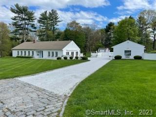 Fabulous summer residence in Westport! Also available short term/monthly or for annual rental.Great walkable neighborhood, close to downtown Westport, Compo Beach & transportation. Designers own home, this stunning Hamptons inspired cottage oozes w/ style and comfort. Tastefully decorated in contemporary, soothing tones throughout, the sprawling ranch has charm & character. Walls of windows & French doors bring the outside in & flood the home w/ natural light all day. Formal spaces blend effortlessly w/casual rooms ~ flexible, open floor plan. Like to entertain? It's a cinch w/the formal dining room that can seat a crowd or small gatherings & flows easily from room to room. The chef's kitchen can host festive dinner parties w/ plenty of space to gather around the large island. Generous family room will be the hub for family gatherings or getting the Netflix going. The spacious living room is flooded w/natural light all day long with French doors that open onto a gorgeous bluestone patio, where indoors & outdoors blend seamlessly ~ dine al fresco, relax w/a book or enjoy a cocktail at the end of a long day. Make the primary suite your sanctuary~set discreetly away from the public spaces w/ access to the patio where you can sip your morning cuppa. Two additional bedrooms will house your brood, guests or allow for home office space. Peace & quiet never felt so good. Need lawn for sports? There's plenty of level yard. Welcome home!