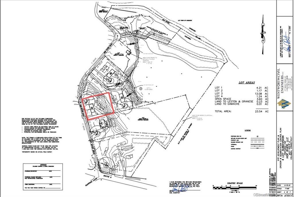 Come build your new home on this fully approved building lot adjacent to permanently protected open space land! Within walking distance to open space that provides access to a good portion of Hop River for recreational purposes, along with the East Coast Greenway Trail!